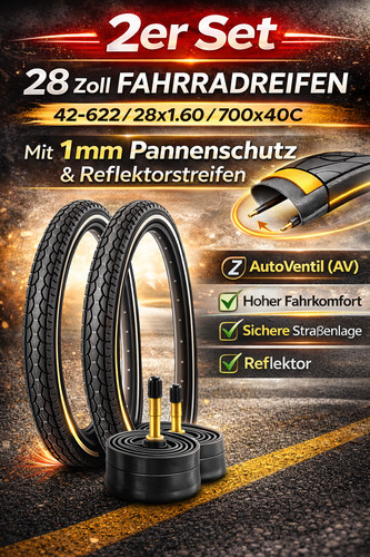Zoll fahrradreifen - 2x,